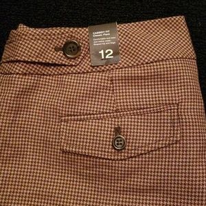 The Limited "Houndstooth Pattern " Bootcut Trouser
